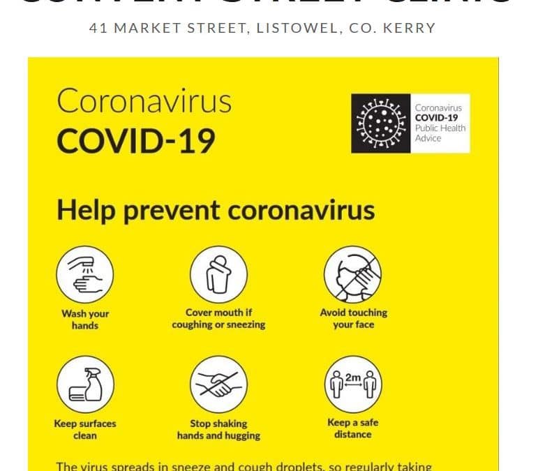 COCOONING – MEDICAL ASSISTANCE STILL AVAILABLE – CONVENT STREET CLINIC